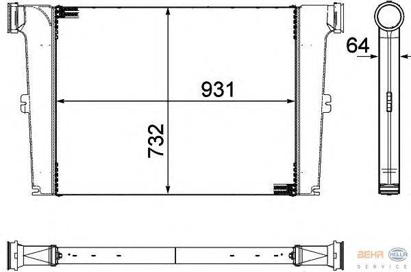 Интеркулер BEHR L2578