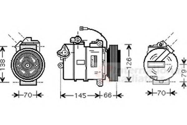 Компрессор, кондиционер SCHLIECKMANN 6058K261