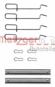 Комплектующие, колодки дискового тормоза METZGER 109-1151