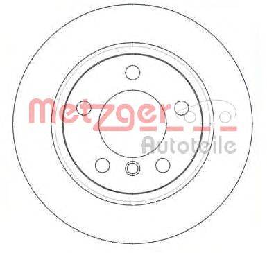 Тормозной диск METZGER 23-1379C