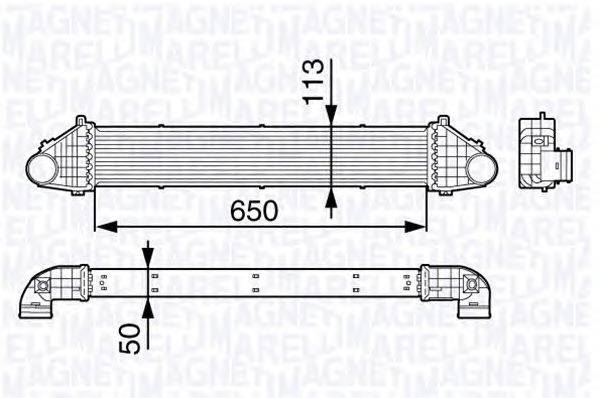 Интеркулер MAGNETI MARELLI 351319202990