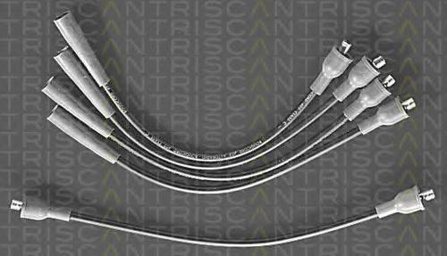 Комплект проводов зажигания TRISCAN ZEF757