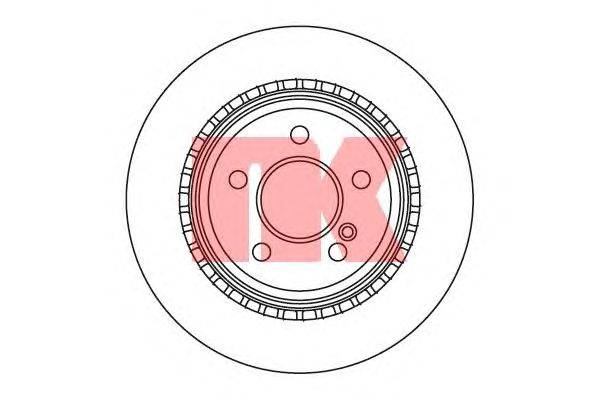 Тормозной диск NK 203363