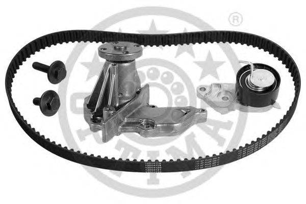 Водяной насос + комплект зубчатого ремня OPTIMAL SK-1077AQ1