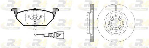 Комплект тормозов, дисковый тормозной механизм ROADHOUSE 8633.05