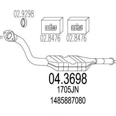 Катализатор TIMAX 321347