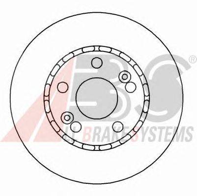 Тормозной диск A.B.S. 15113 OE