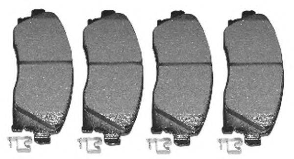Комплект тормозных колодок, дисковый тормоз TRUCKTEC AUTOMOTIVE 06.35.030