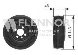 Ременный шкив, коленчатый вал FLENNOR FVD99540