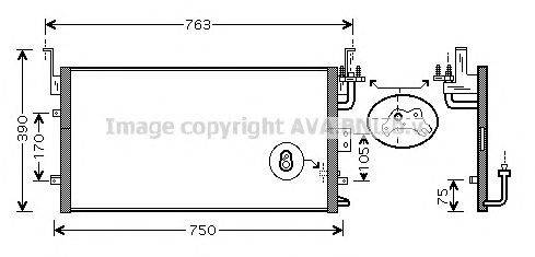 Конденсатор, кондиционер AVA QUALITY COOLING HY5135