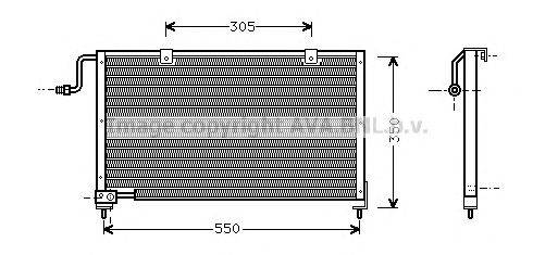 Конденсатор, кондиционер AVA QUALITY COOLING MZ5106