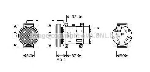 Компрессор, кондиционер AVA QUALITY COOLING RTK324