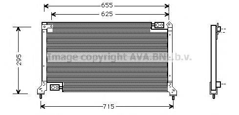 Конденсатор, кондиционер AVA QUALITY COOLING SU5030