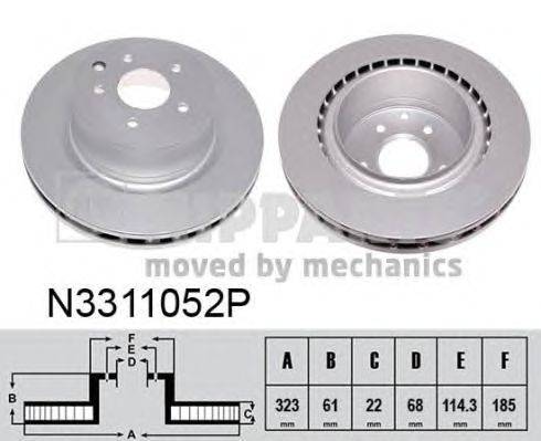 Тормозной диск NIPPARTS N3311052P