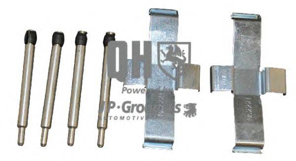 Комплектующие, колодки дискового тормоза JP GROUP BFK703