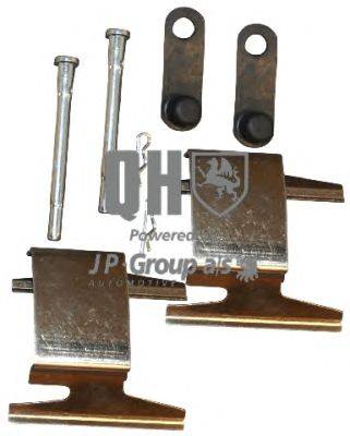 Комплектующие, колодки дискового тормоза JP GROUP BFK622