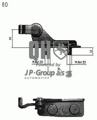 Газовая пружина, крышка багажник JP GROUP 840212