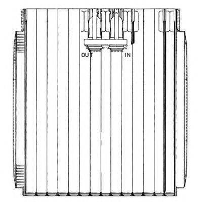 Испаритель, кондиционер J. DEUS RA9140020