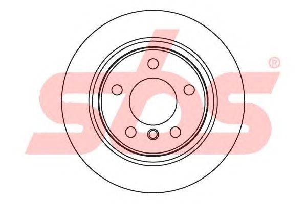 Тормозной диск sbs 18152015102