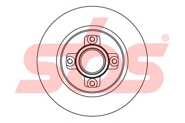 Тормозной диск sbs 1815201951