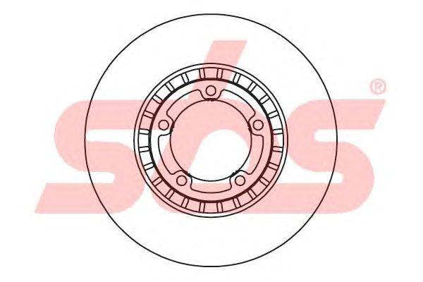 Тормозной диск sbs 1815203435