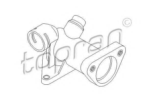 Фланец охлаждающей жидкости TOPRAN 109 785