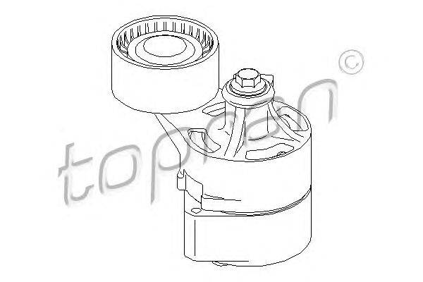 Натяжитель ремня, клиновой зубча TOPRAN 304 105