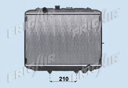 Радиатор, охлаждение двигателя FRIGAIR 0128.3115