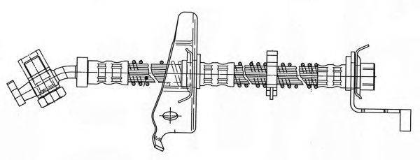 Тормозной шланг CEF 511914