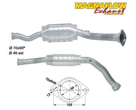 Катализатор MAGNAFLOW 86016