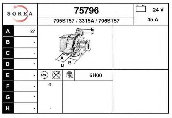 Генератор ACDelco 1117643