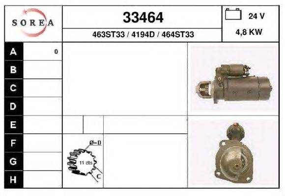 Стартер EAI 33464