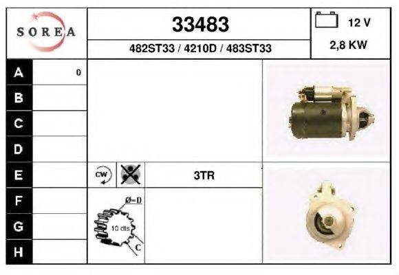 Стартер EAI 33483