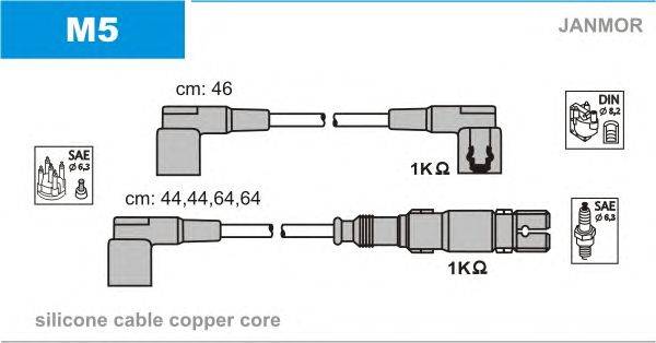 Комплект проводов зажигания JANMOR M5