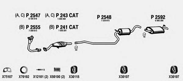 Система выпуска ОГ FENNO FO100