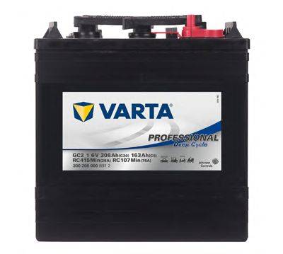 Стартерная аккумуляторная батарея; Стартерная аккумуляторная батарея VARTA 598635
