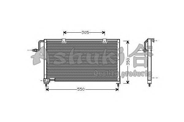 Конденсатор, кондиционер ASHUKI M55925