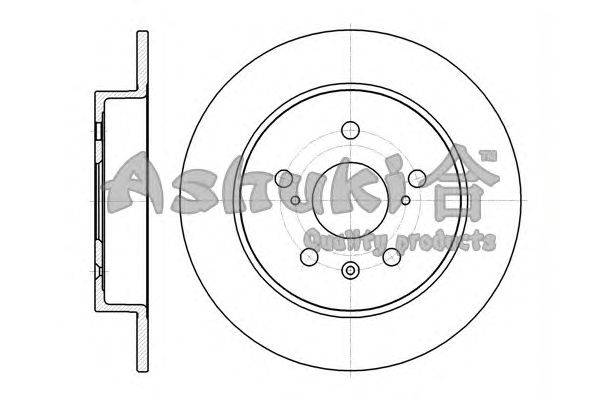 Тормозной диск ASHUKI K016-43