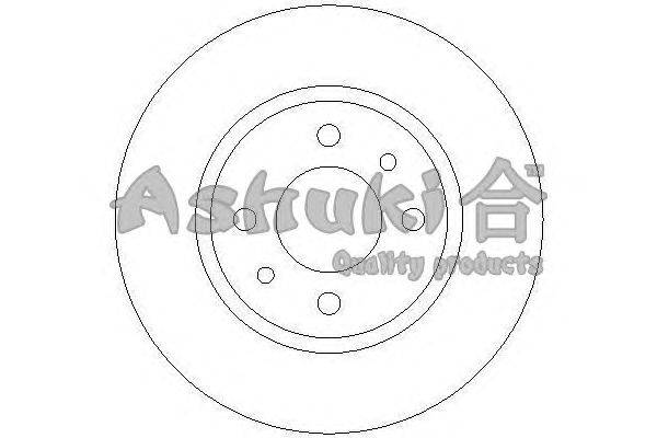 Тормозной диск ASHUKI QFI60601