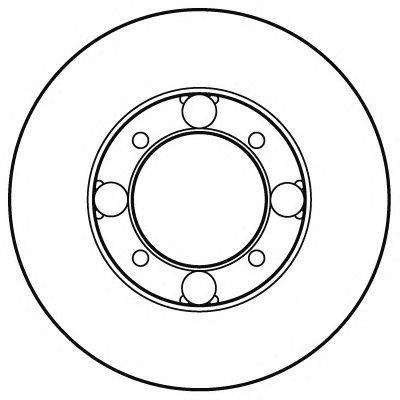 Тормозной диск SIMER D2243