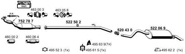 Система выпуска ОГ ERNST 100101