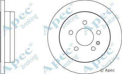 Тормозной диск APEC braking DSK2133