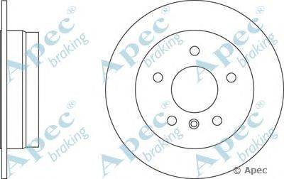 Тормозной диск APEC braking DSK2241