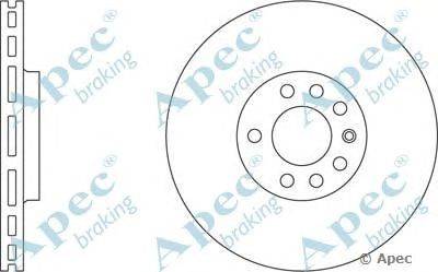 Тормозной диск APEC braking DSK2275