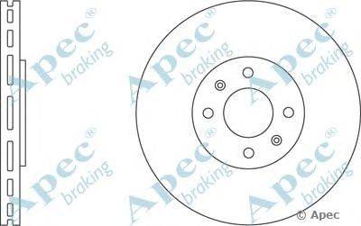 Тормозной диск APEC braking DSK2301