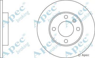 Тормозной диск APEC braking DSK232