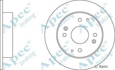 Тормозной диск APEC braking DSK922