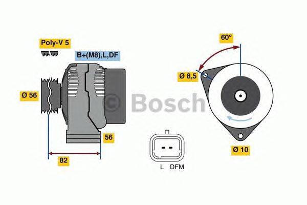 Генератор BOSCH 8078