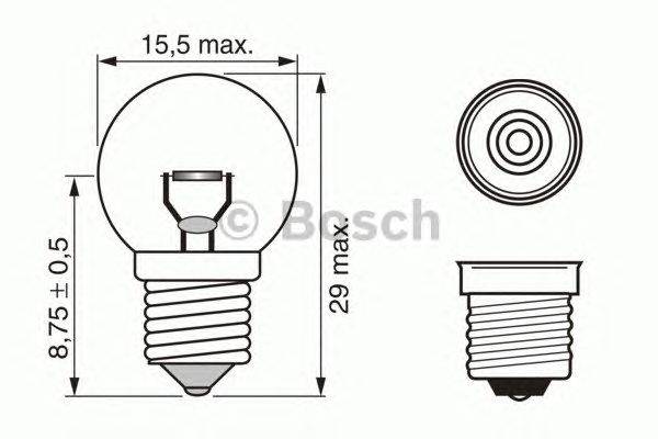 Лампа накаливания BOSCH 1 987 302 602