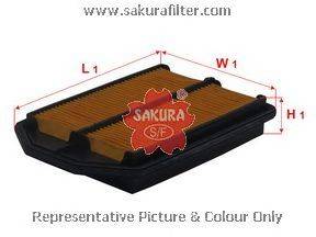 Воздушный фильтр SAKURA  Automotive A1671